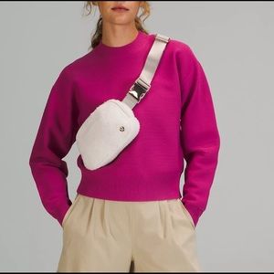 BRAND NEW Lululemon Everyday Fleece Belt Bag in “Light Ivory” (selling 2)
